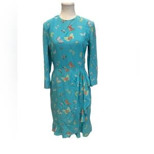 Carolina Herrera Vintage Butterfly Dress Size:6